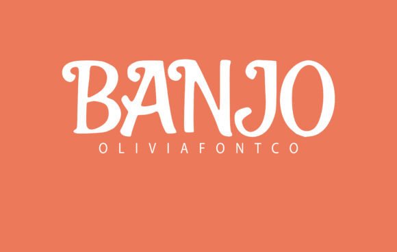 Banjo: A Playful Display Font for Handmade Brands