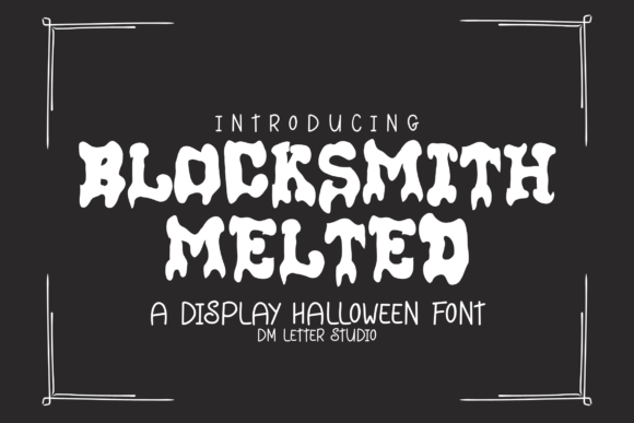 Blocksmith Melted: The Ultimate Varsity Font for Crafters