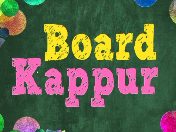 Board Kappur: The Handwritten Font for Small Business Branding