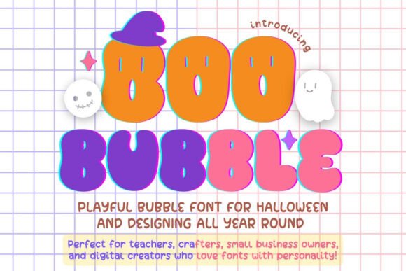 Boo Bubble Font Review: A Playful Display Choice