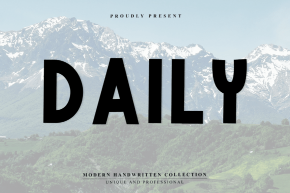 Daily Font Review: A Sweet Handwritten Display for Designers