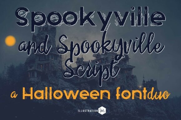 Designing a Halloween Brand with Spookyville Duo Font