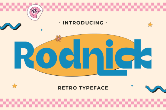 Designing Retro Vibes with the Rodnick Display Font