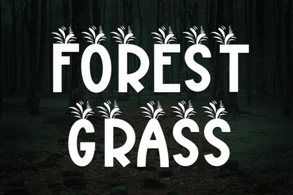 Forest Grass: A Relaxed Display Font for Modern Editorial Design