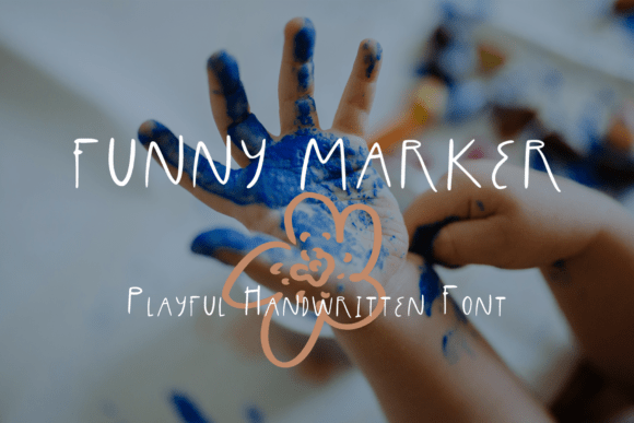 Funny Marker: A Cheerful Handwritten Display Font for Makers