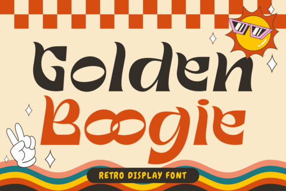 Golden Boogie: The Retro Display Font for Bold Branding