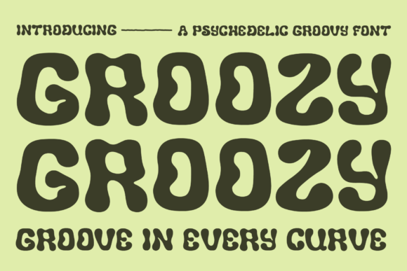 Groozy Font Review: The Ultimate Retro Display Type