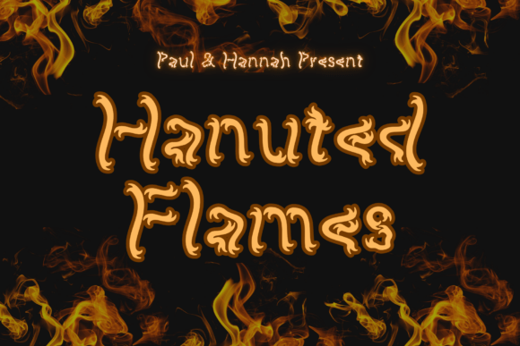 Haunted Flames Typeface for Bold Business Branding