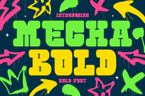 Mecha Bold: A Retro-Futuristic Display Font for Web Headers
