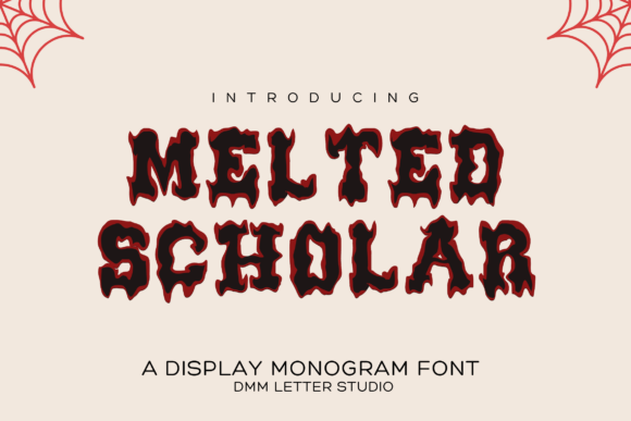 Melted Scholar: The Bold Varsity Font for Viral Campaigns