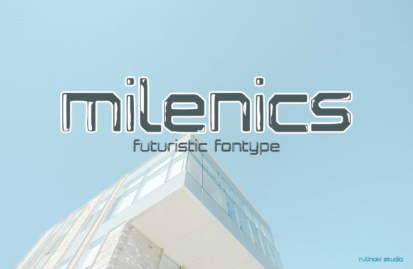 Milenics: A Modern Typeface for Futuristic Branding
