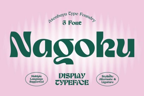 Nagoku Font Review: A Retro Display Gem for Modern Branding