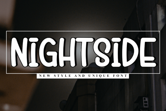 Nightside: A Refined Display Font for Modern Web Layouts