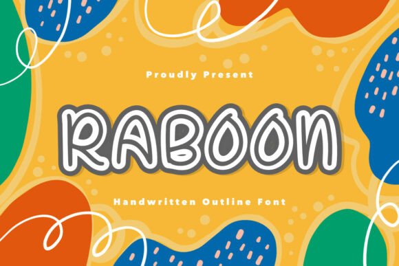 Raboon: A Playful Display Font for Digital Brands