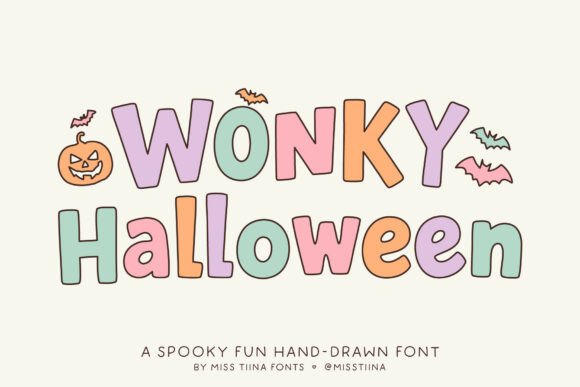 Reviewing the Wonky Halloween Typeface for Seasonal Branding