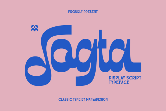 Sogta: A Bold Display Typeface for Makers