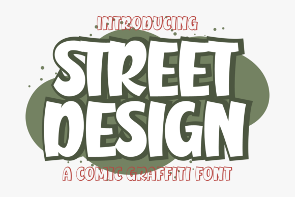Street Design: The Ultimate Graffiti Display Font for Brands