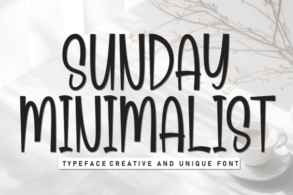 Sunday Minimalist: A Friendly Display Font for Web Design
