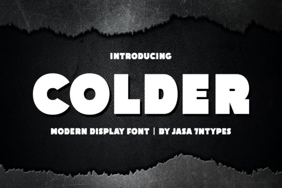 Upgrade Your Brand with Colder: A Bold Display Font Review