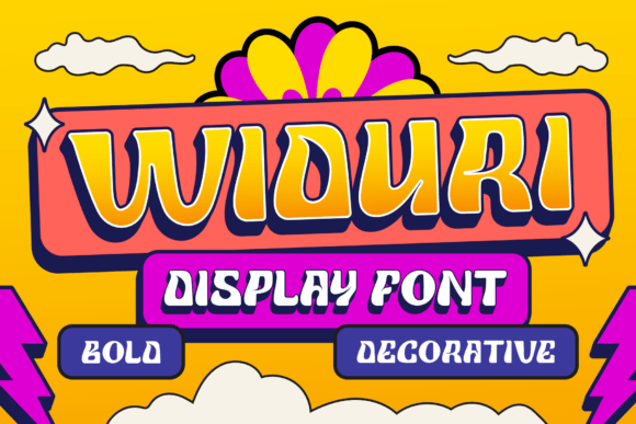 Widuri: The Retro Display Font for Bold Campaigns