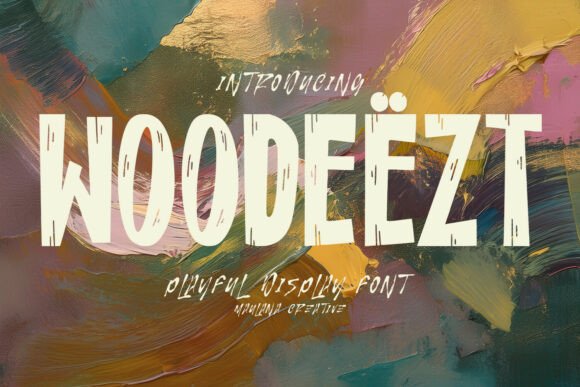 Woodeezt: The Bold Display Font for Natural Branding